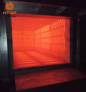 Hongteng Trolley Tipo Tratamiento Térmico Resistencia Horno Bogie Hearth Horno Eléctrico para Endurecimiento Recocido y Templado - Product Image 4
