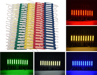 DC12V 24V 2W Blanc COB LED Module IP65 Étanche 68*18mm 6leds Lentille D'injection COB Module Led Lumière pour Led Enseigne Illuminée