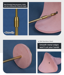 Set de Exhibición de Joyería con Maniquí de Metal Ajustable Soporte para Collares y Joyas Cuello de Maniquí - Product Image 4