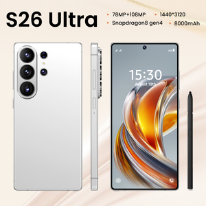โทรศัพท์มือถือหน้าจอเต็มรูปแบบ Factory Budget <span class=keywords><strong>S26</strong></span> Ultra |   รุ่นปี 2026 <span class=keywords><strong>ราคา</strong></span>ดีที่สุด |   กล้อง 108MP, LTE และรุ่นต่างๆ - Product Image 1