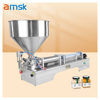 Machine de remplissage de pâte à tête unique de haute précision 10-100ml