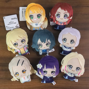 8 Styles de Poupées en Peluche et Porte-clés Anime Japonais Saki Hanami Temari Tsukimura, Pendentifs Souples de Dessin Animé pour Sac à Dos, Jouet Cadeau - Product Image 3
