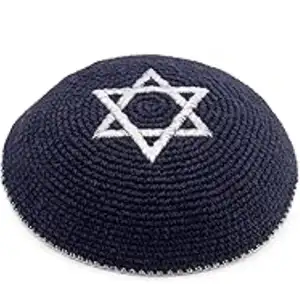 2024 Top Design High Quality Hand Knitting Kippah Customized Kippt Yarmulke Men Jewish Kippah