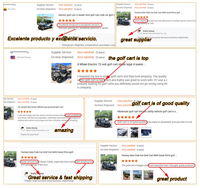 Voiturette de golf électrique 2 places sans taxes, stock Dubaï/Indonésie