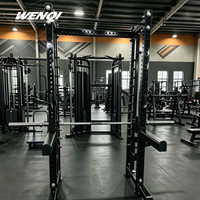 Machine Smith de qualité industrielle avec système de croisement de câbles et rack de musculation pour centre de fitness et équipement de salle de sport commerciale