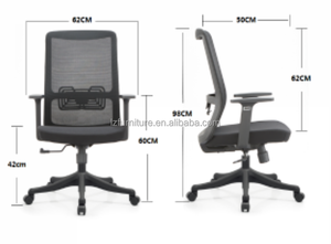 Chaise de bureau confortable avec support lombaire réglable - Product Image 5