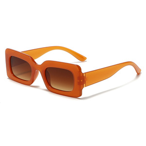 Occhiali da Sole Personalizzati con LOGO Privato, Montatura Larga, Vendita all'Ingrosso, Alta Qualità, Stile Rettangolare, Moda Vintage per Donne 2023 - Product Image 3