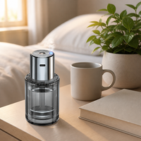 Diffuseur d'arômes mini FTQS, humidificateur portable, diffuseur USB pour voiture, tête en métal, réservoir, pulvérisation de brume LED, OEM, étiquette privée, cadeau