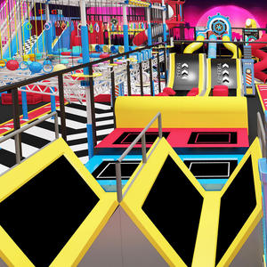 สไลด์สนามเด็กเล่นในร่มเชิงพาณิชย์แบบกำหนดเองได้ - Product Image 5