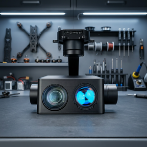 Cámara con Gimbal de Doble Haz y Luz Láser KIP30N800, Visión Nocturna - Product Image 3