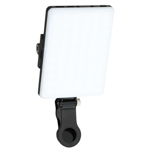 Lampe Annulaire LED Portable avec 3 Niveaux de Luminosité, <span class=keywords><strong>Mini</strong></span>, Rechargeable, pour Selfie, Téléphone, Streaming en Direct, Éclairage d'Appoint Flexible - Product Image 4
