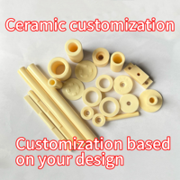 Inserts en céramique d'alumine-zircone anti-corrosion selon le dessin, 0,3 mm, paroi mince, pour machine textile/semi-conductrice, fixation rapide