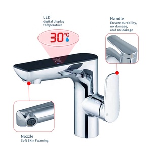 Tất Cả Trong Một Thông Minh Hộ Gia Đình Bồn Rửa Vòi Nước Nóng Và Lạnh Tự Động Lưu Vực Tap Cảm Biến Thông Minh Vòi Nước Với Nhiệt Độ Kỹ Thuật Số Hiển Thị - Product Image 6