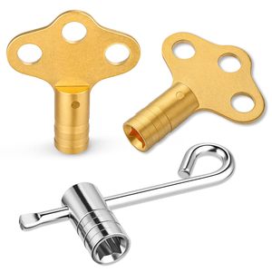 Kühlerzubehör: Messing-Langarm-Tommy-Bar, schlanker Schiebeventilator für den hinteren Zugang, Entlüftungsschlüssel für Kühler - Product Image 4