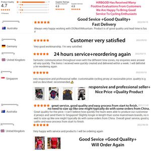 เสื้อจักรยานแขนสั้นผู้ชาย HIRBGOD บริการสั่งทำ ODM OEM ขายส่งเสื้อจักรยานสำหรับทีมและสโมสร ทรงพอดีตัว - Product Image 5