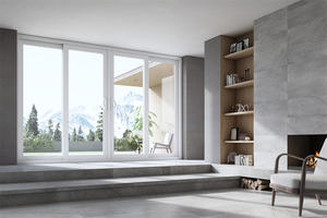 Di alta qualità su misura Multi tipo di vetro <span class=keywords><strong>PVC</strong></span> Patio porta scorrevole - Product Image 2