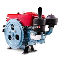 Moteur diesel marin 20hp 22HP Zs1115 Zs1110 pour bateau, machine à décortiquer le riz
