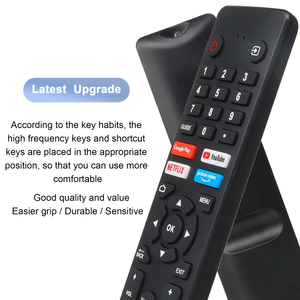 RM-C3250 IR nhựa thay thế điều khiển từ xa cho JVC Smart TV dễ dàng thiết lập và không cần nhận dạng giọng nói - Product Image 5