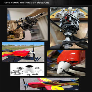 Moteur RC UAV Dualsky CRS4000 4000W 44.4V en métal 490KV 746g pour 40cc-60cc à rotation inverse pour drone VTOL DIY - Product Image 6