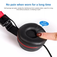 Auriculares promocionales Auriculares de estilo clásico en la oreja con micrófono con cable Precio bajo Promoción barata Auriculares para PC