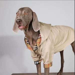 Chaqueta cortavientos <span class=keywords><strong>para</strong></span> mascotas, <span class=keywords><strong>abrigo</strong></span> cortavientos <span class=keywords><strong>para</strong></span> perros Golden Retriever, Satsuma, moda inglesa - Product Image 4