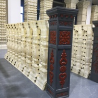 Moule de balustre 3D en ABS plastique haute précision 2024 pour clôture, décoration extérieure de jardin et maison, moules d'injection pour coulage de béton