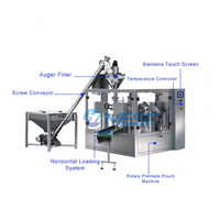 Machine de remplissage quantitative automatique à double tête pour poudre de thé, produits chimiques et poudres sèches en bouteilles, machine d'emballage de poudre