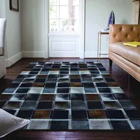 סין סיטונאי אזור שטיחים פו פרה עור שטיח עור פרה שטיח עבור DecorationRugs Alfombra