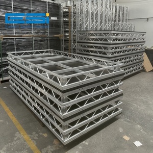 Lite Deck Portable Square Stage Made of Durable Aluminium Alloy and Plywood TUV Certified - Product Image 1