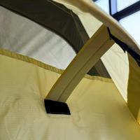 Tente de camping et de randonnée gonflable tunnel professionnelle extrême quatre saisons, une chambre, à montage rapide, imperméable et coupe-vent, technologie avancée Air
