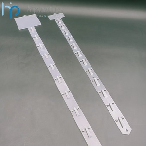 Hiplastics tùy chỉnh bán hàng nhựa treo hiển thị Clip dải đồ ăn nhẹ hiển thị 12 móc cho bán lẻ - Product Image 1