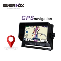 EV-7012MGPS: monitor lcd de 7 pulgadas con ENTRADA AV de 2 vías para coche con función GPS integrada