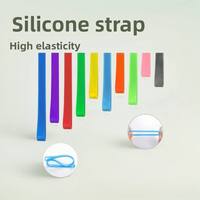 Bande en caoutchouc silicone haute élasticité standard, bande en X pour l'exercice et l'emballage, avec service de découpe sur mesure