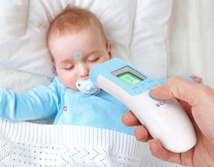 Termômetro Infravermelho Digital Sem Contato para Bebês e Adultos com Bateria USB – Medição Corporal e de Testa – Promoção Quente - Product Image 5