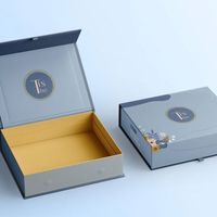 Boîtes rigides de luxe avec fermeture magnétique, emballage personnalisé, boîte cadeau pour foulards, vêtements, parfums, perruques, personnalisez votre design