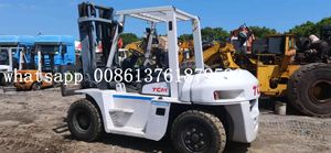 Máquina elevadora de transporte carretillas elevadoras de 7 toneladas usadas en buen estado superventas diseño japonés producir carretilla elevadora TCM fd70 - Product Image 6