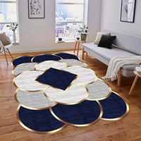 Nouvelle Collection 2023 Tapis Imprimés 3D Style Européen pour la Vente en Gros, Tapis et Moquettes pour Salon, Chambre à Coucher et Chambre d'Enfant