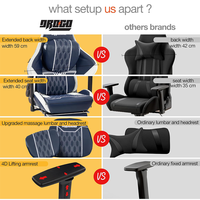 Chaise de jeu Scorpion la plus vendue du fabricant, chaise de bureau personnalisée avec accoudoirs 4D, ensemble bureau et chaise de jeu assorti pour la maison et les loisirs