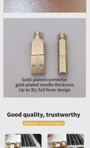 High Quality HiFi USB Cable <strong>Type</strong> a to <strong>Type</strong> B <strong>Data</strong> Cable for DAC for <strong>Computer</strong> Use - Product Image 5