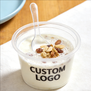 Vasos de Plástico de 16 oz para Yogurt y Postres, con Tapas y Cucharas - Product Image 6