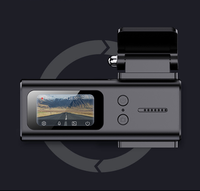 2025 sıcak satış Full HD 4K Mini çift lensli araba kameralı ekran araç kamerası kaydedicisi gizli WiFi 170 derece geniş açılı Video