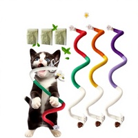 Jouet pour chaton en corde de coton avec herbe à chat et argentier, baguette interactive pour le nettoyage des dents, pour usage intérieur - Vente en gros usine, produit phare