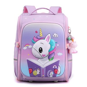 2024 filles à la mode dessin animé école sac à dos usine directe résistant à l'usure décompression colonne vertébrale soins <span class=keywords><strong>cartable</strong></span> échantillon gratuit - Product Image 1