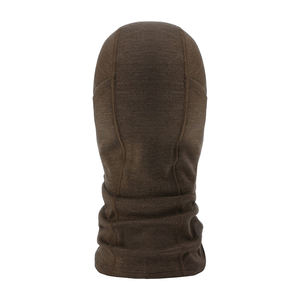 Masque de ski d'hiver chaud en laine mérinos 100% extérieur, noir, élastique, 1 trou, pour femmes et hommes, <span class=keywords><strong>cagoule</strong></span> - Product Image 4