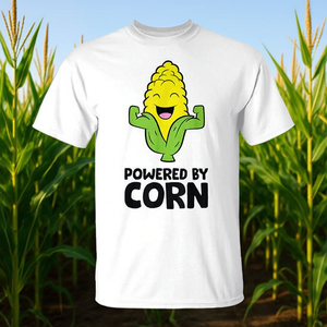 Camiseta promocional de maíz dulce en espiga - Product Image 3