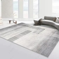 Tapis et moquettes design de fabrication chinoise, motifs modernes, impression polyester 3D, tapis de salon à prix abordable
