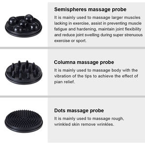 Mini 3 sonde portatili massaggiatore vibrante per la pancia il dolore riduce la macchina per il massaggio completo del corpo g5 - Product Image 6