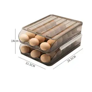 Stackable And Durable Egg Holder Large Capacity Plastic Egg Storage Container Egg Rack