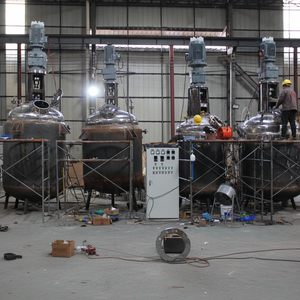 Reactor Químico de Tanque Agitado con Motor y Bomba para Mezclar Emulsiones de Pegamento, Alta Eficiencia, Capacidad de 10L-5000L - Product Image 1