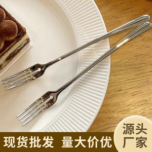 410 Stainless Steel Fruit Dessert Dinner Noodles Forks &amp; Steak <strong>Knife</strong> <strong>Set</strong> Mirror Polish New <strong>Chinese</strong> Style Tableware - Product Image 2